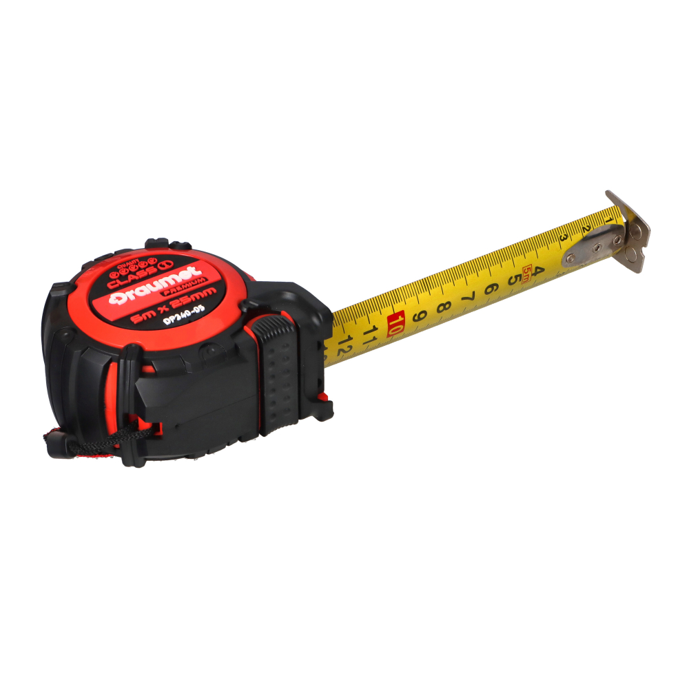 Ruleta PRO 5mx25mm Fast-Stop Draumet [4]