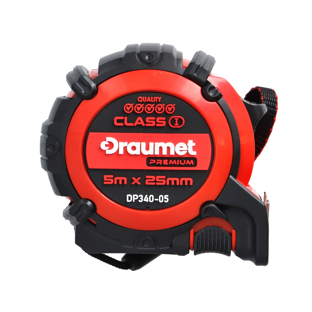 Ruleta PRO 5mx25mm Fast-Stop Draumet [5]