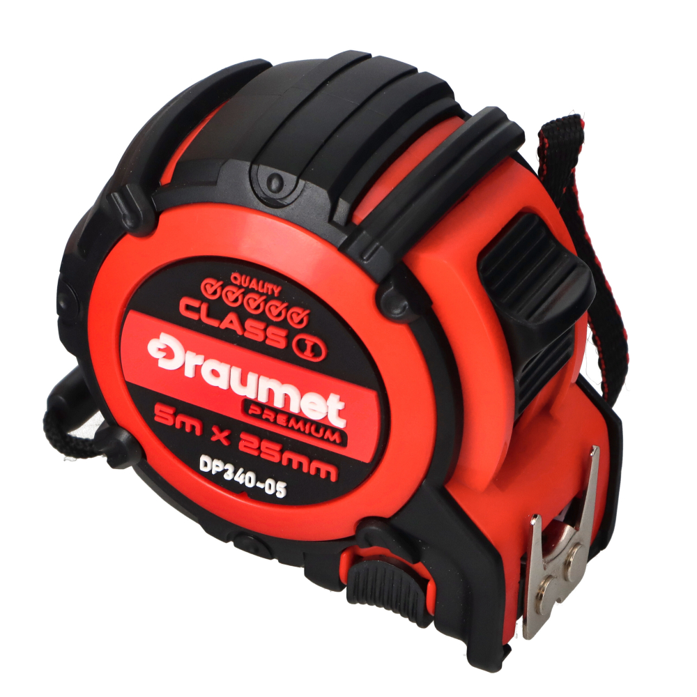 Ruleta PRO 5mx25mm Fast-Stop Draumet [1]