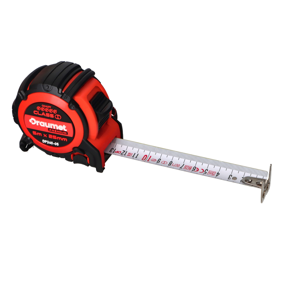Ruleta PRO 5mx25mm Fast-Stop Draumet [3]