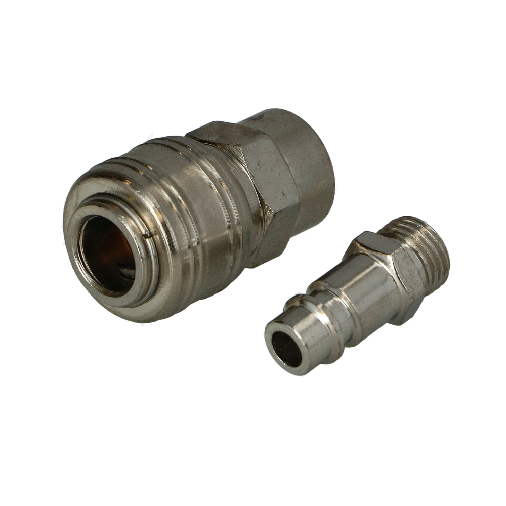 Set 2 conectori aer cu filet 1/4 Faster Tools [2]