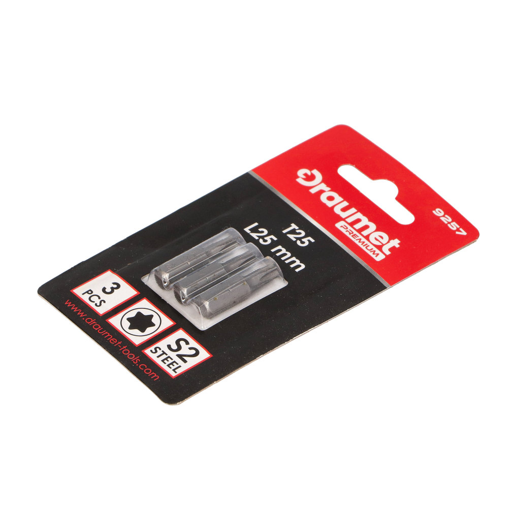 Set 3 biti torx T30x25mm CR-V S2 Draumet [2]