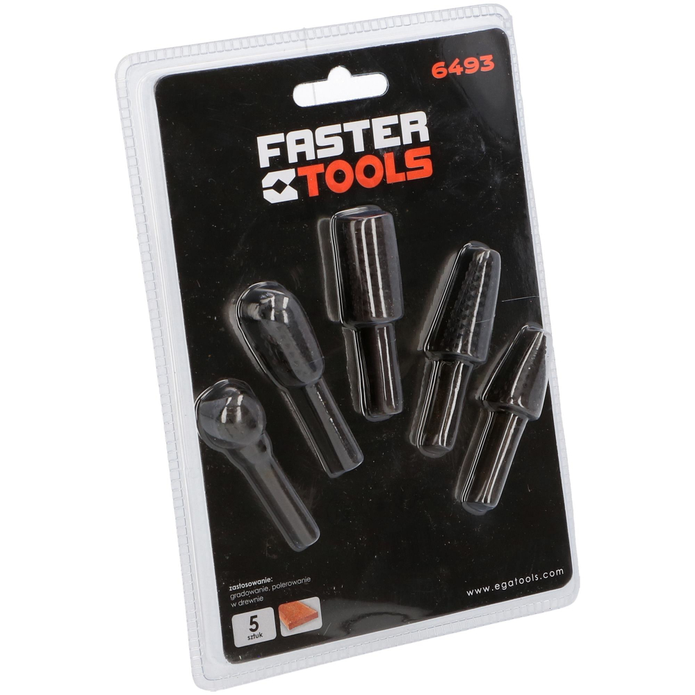 Set 5 freza raspel pentru lemn faster Tools [2]