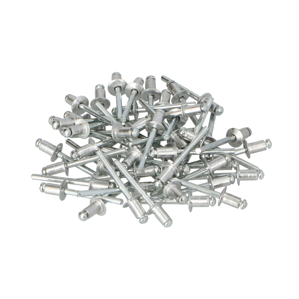 Set 50buc 4.8x10mm popnituri din aluminiu Faster Tools [1]