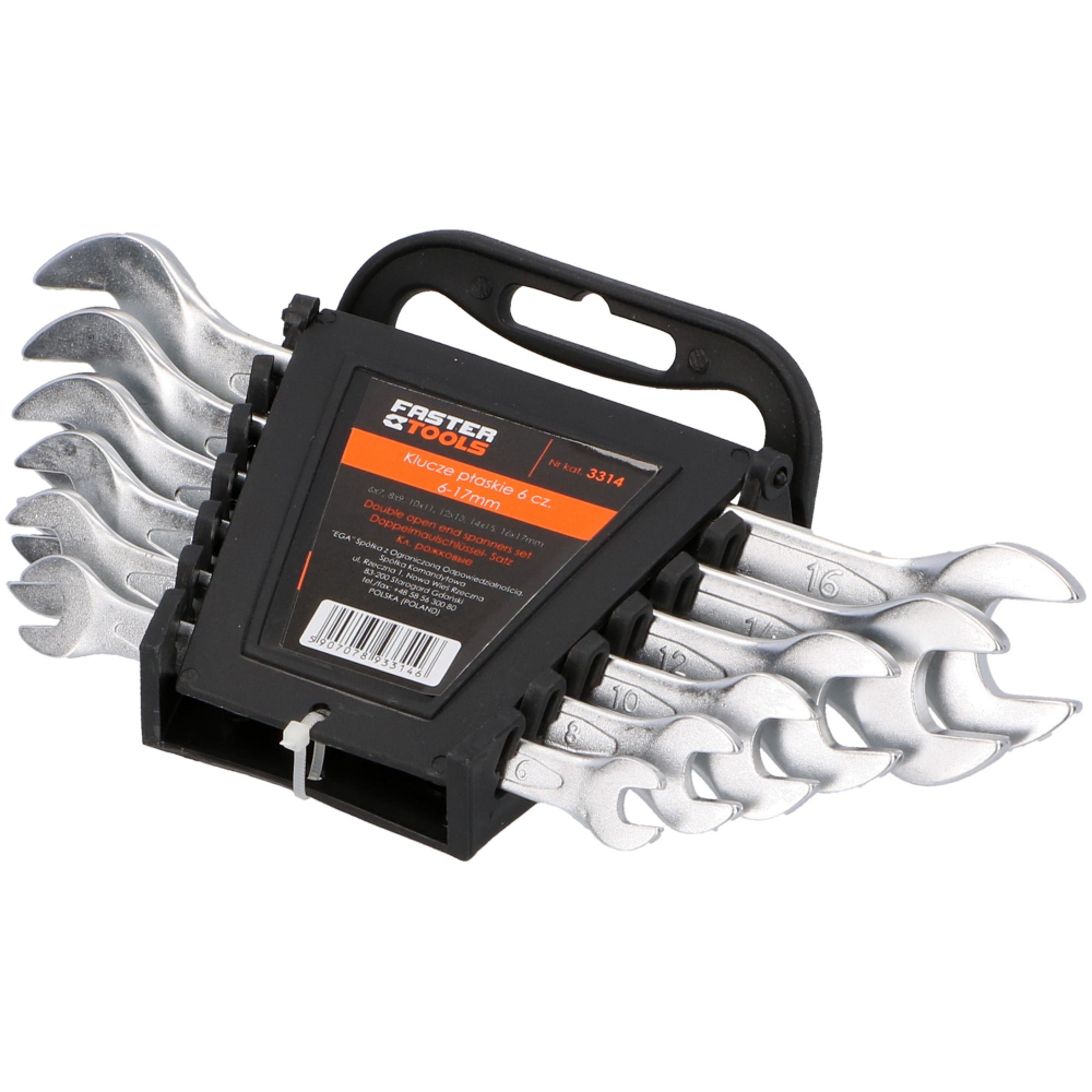Set 6 chei fixe CRV 6-17mm Faster Tools [1]