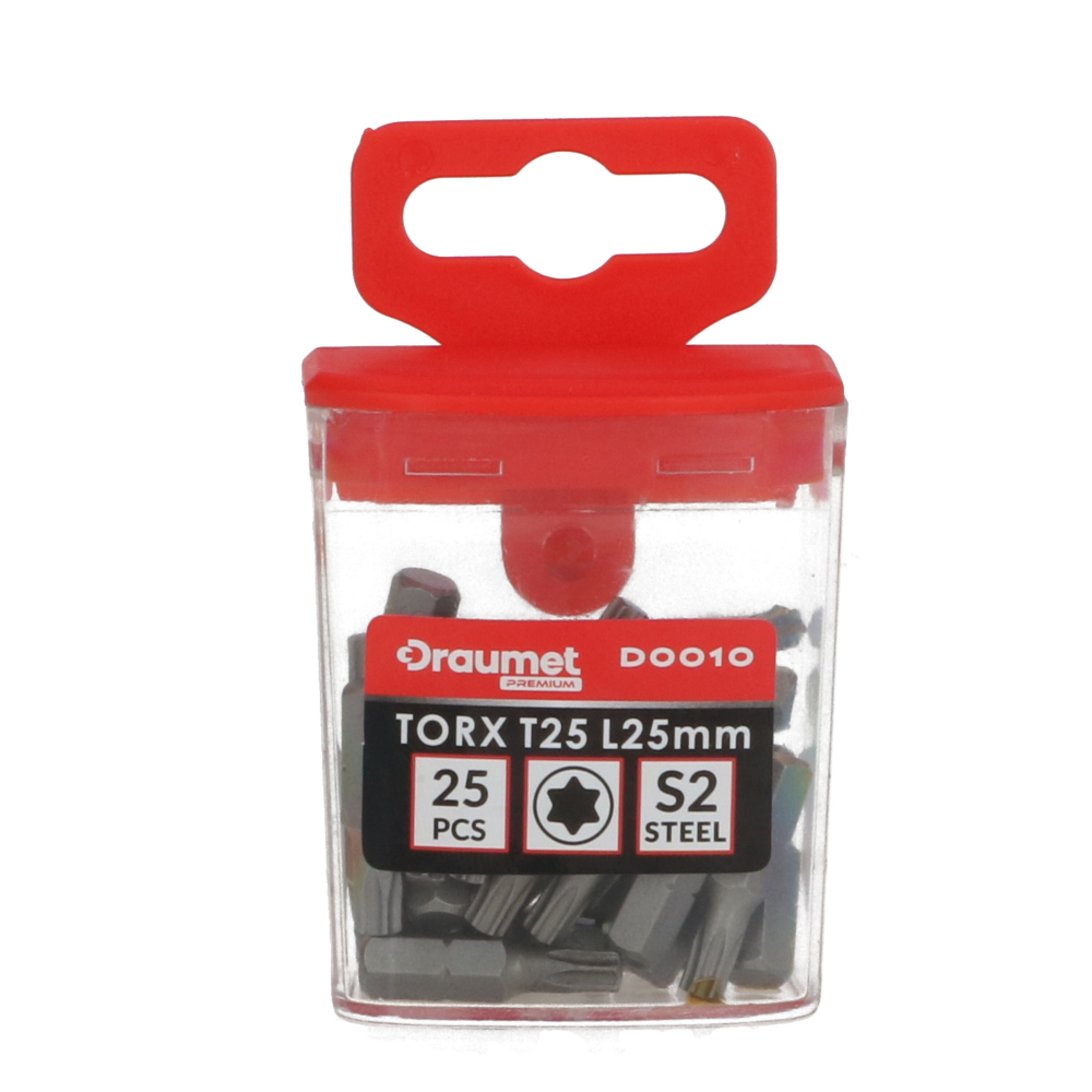 Set biti profesionali T25 lungime 25mm S2 25buc/set Draumet [3]