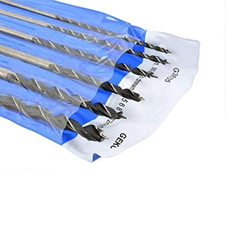 Set de burghie pentru lemn Geko, 4-12mm / 300mm, 6 piese, G38105 [2]