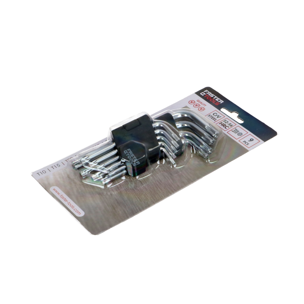 Set imbusi torx  T10-T50 9buc/set Faster Tools [3]