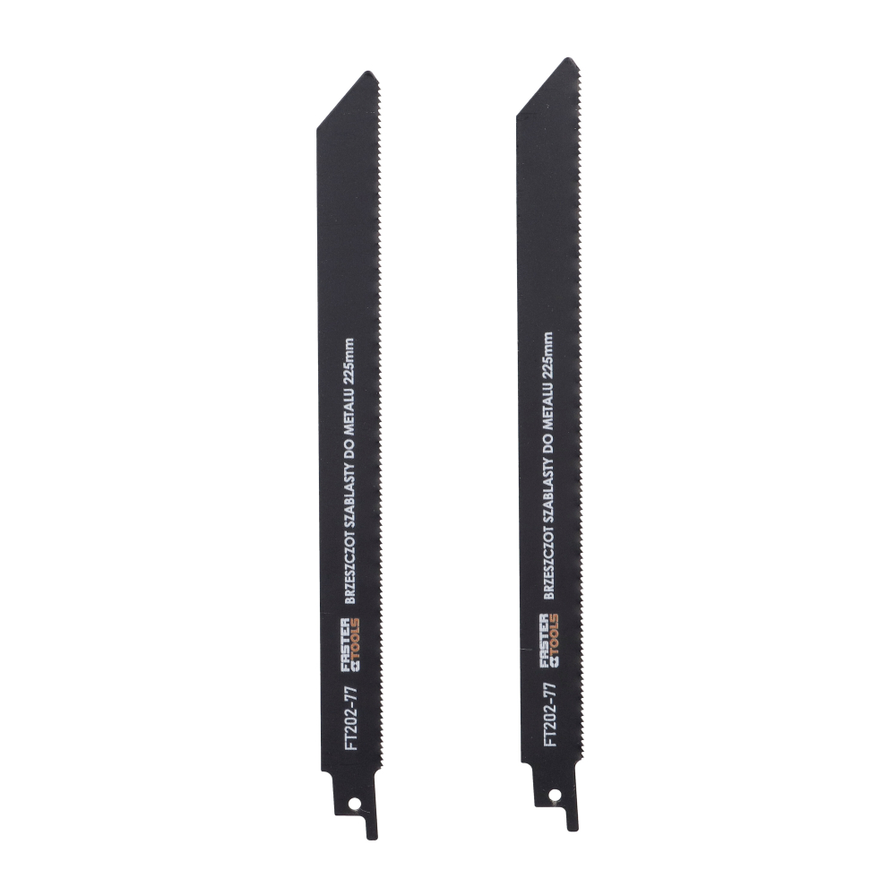Set panze pentru ferastrau sabie bi-metal 225mm 2buc/set Faster Tools [2]