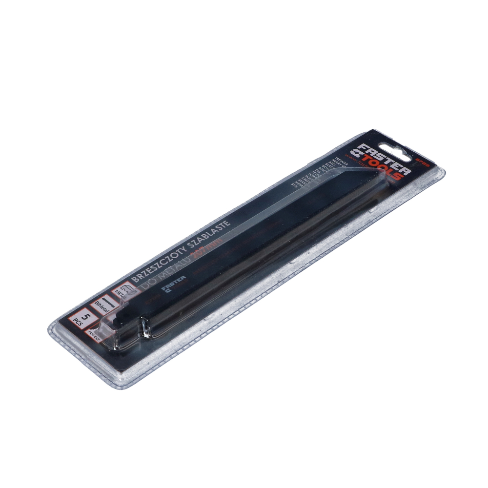 Set panze pentru ferastrau sabie bi-metal 225mm 5buc/set Faster Tools [2]