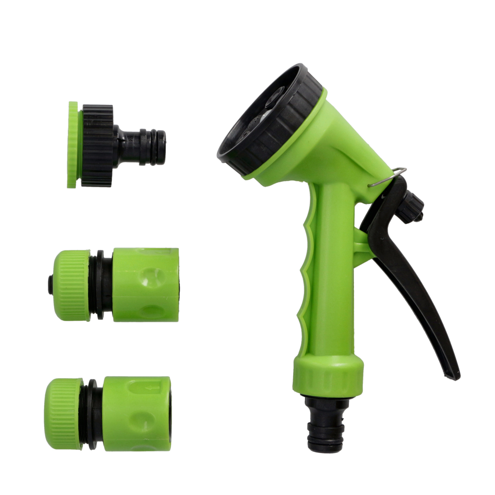 Set pistol de stropit cu 7 functii si 3 accesorii pentru furtun de ½ Forester [2]