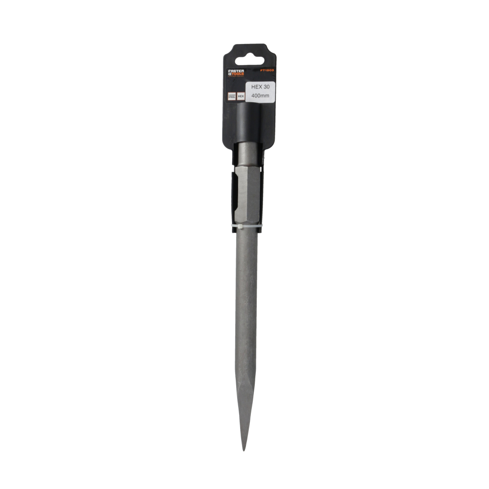 Spit hexagonal pentru ciocan demolator – picamer 30x400mm Faster Tools [3]