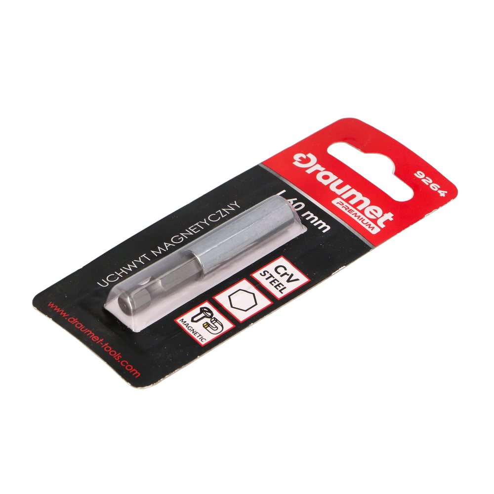 Suport pentru biti magnetic profesional 1/4x60mm Draumet [2]