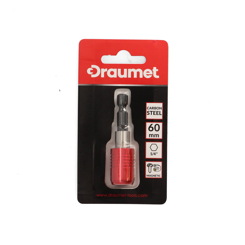 Suport pentru biti magnetic profesional 1/4x60mm Draumet [2]