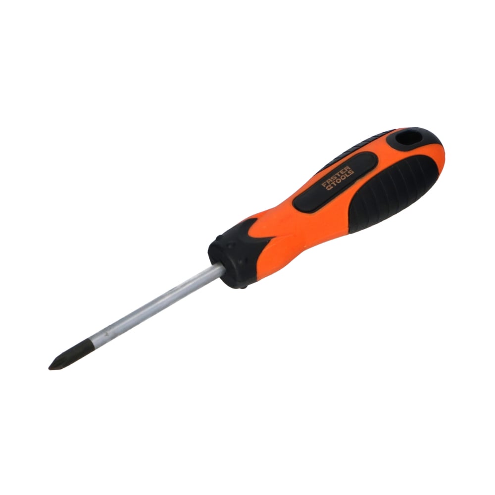 Surubelnita cu maner cauciucat cruce PH2x100mm Faster Tools [2]
