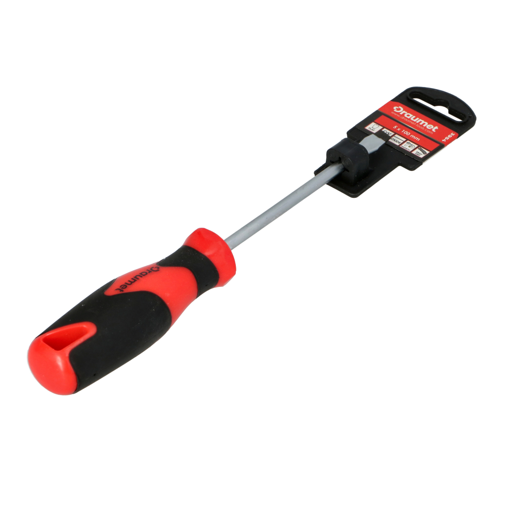 Surubelnita cu maner cauciucat dreapta 3x100mm Draumet [2]