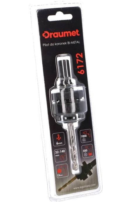 Tija pilot pentru carote Bi-Metal 32-140mm Draumet PRO [2]