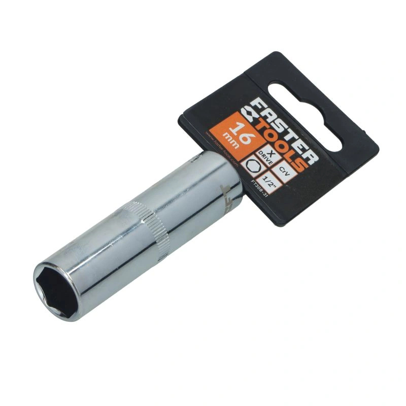 Tubulara hexagonala 1/2-16mm lungime 78mm CR-V  Faster Tools [3]