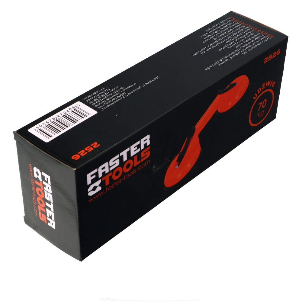 Ventuza dubla 2x115mm capacitate ridicare 70kg Faster Tools [3]