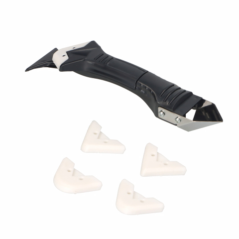 Alte scule de mana - 3 in 1 Spatule + razuitor pentru silicon Faster Tools