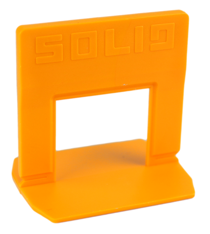 Distantieri pentru nivelare - Distantieri profesionali 2mm pentru nivelare placi ceramice 100buc/punga Solid Tools