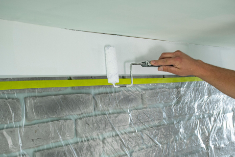 Banda de mascare cu folie de protectie 1400mmx25mmx20m Motive [2]