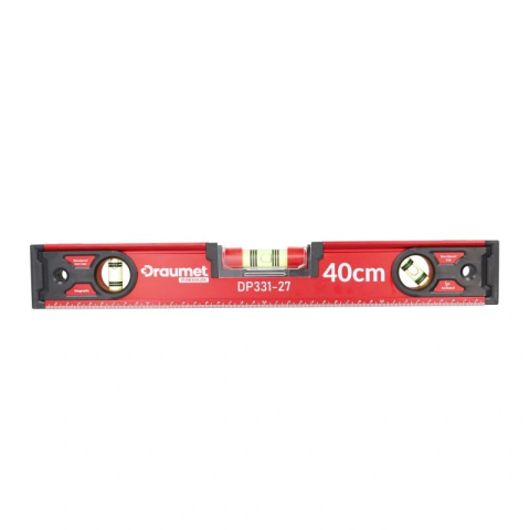 Boloboc magnetic 400mm profesional din aluminiu si 3 bule Draumet [2]