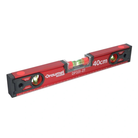 Boloboace si nivele - Boloboc magnetic 400mm profesional din aluminiu si 3 bule Draumet