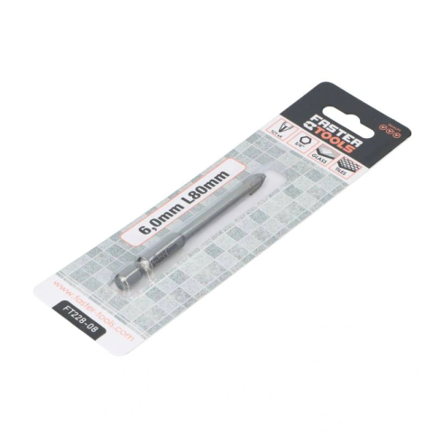 Burghiu in cruce pentru ceramica si sticla 6mm Faster Tools [1]