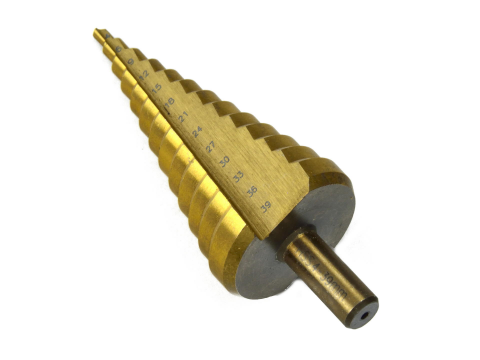 Burghie pentru metal in trepte - conice - Burghiu in trepte pentru metal HSS Titanizat 4-39mm Geko