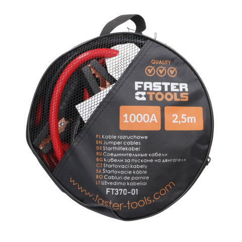 Cabluri auto 2.5m 300A Faster Tools [1]