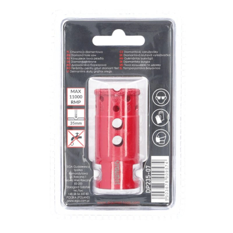 Carota diamantata M14 28mm AERO Profesionala Draumet [6]