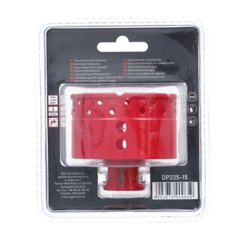 Carota diamantata M14 68mm AERO Profesionala Draumet [6]