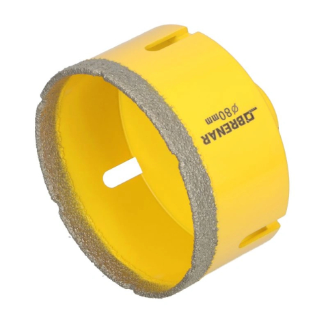 Carote, freze si accesorii pentru slefuire - Carota diamantata M14 80mm Brenar