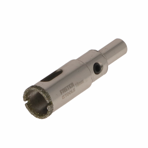Carote, freze si accesorii pentru slefuire - Carota diamantata pentru bormasina 25mm Faster Tools