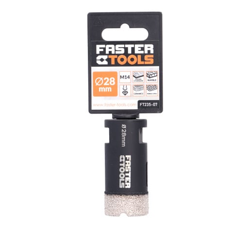 Carota diamantata profesionala M14 28mm Faster Tools [1]