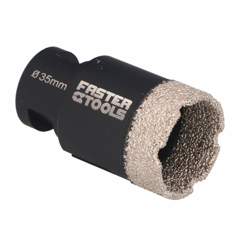 Carote, freze si accesorii pentru slefuire - Carota diamantata profesionala M14 35mm Faster Tools