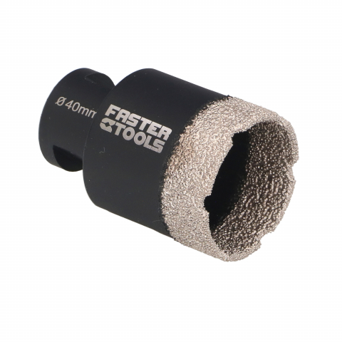 Dischete pentru slefuire ceramica - Carota diamantata profesionala M14 40mm Faster Tools