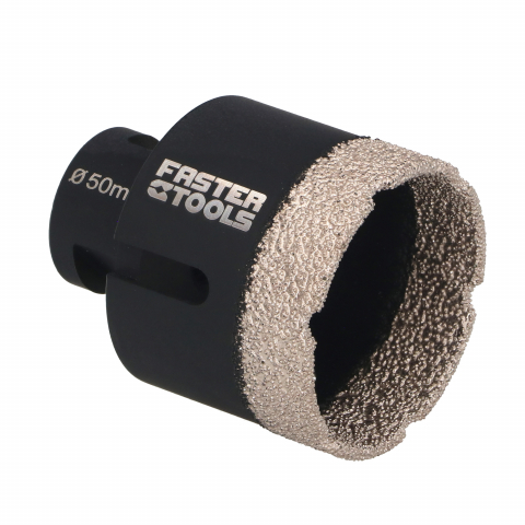 Carote, freze si accesorii pentru slefuire - Carota diamantata profesionala M14 50mm Faster Tools