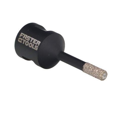 Dischete pentru slefuire ceramica - Carota diamantata profesionala M14 6mm Faster Tools