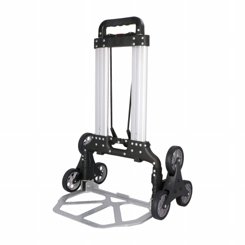 Alte scule de mana - Carucior pliabil cu 3 roti din aluminiu  70-35kg Draumet