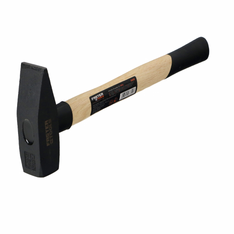 Ciocane cu maner din lemn - Ciocan cu maner din lemn si protectie din cauciuc 200Gr. Faster Tools