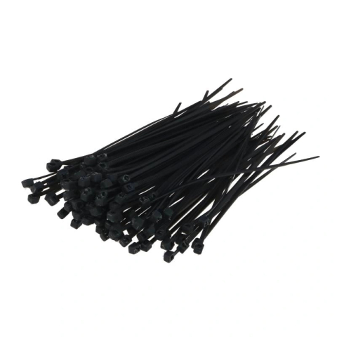 Elemente pentru prindere si fixare - Coliere din plastic albe 1.9x100mm 100buc/set Faster Tools