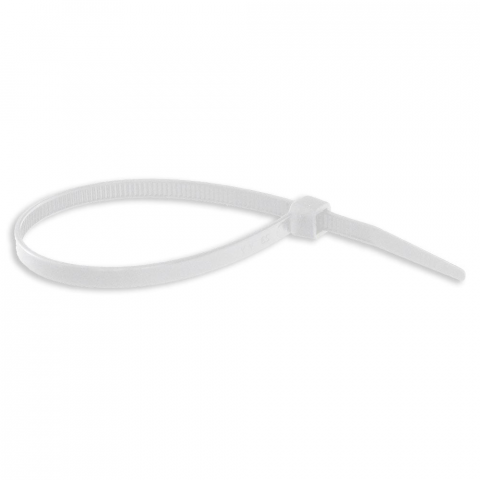 Coliere din plastic - Coliere din plastic albe 9.0x550mm 50buc/set Inter-S