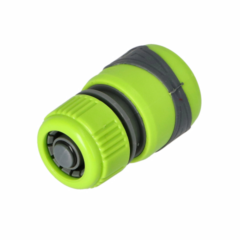 Scule, unelte si accesorii pentru gradinarit - Conector rapid cu stop 1/2 ABS cauciucat Forester