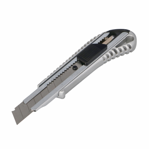 Cuttere si lame pentru cutter - Cutter rezistent din aluminiu 18mm Faster Tools