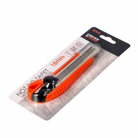 Cutter universal din plastic cu sina metalica 18mm cu rotita de blocare Faster Tools [2]