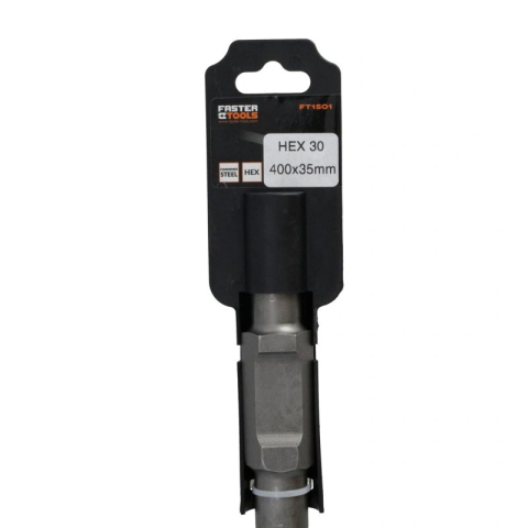 Dalta hexagonala pentru ciocan demolator – picamer 35x400mm Faster Tools [4]