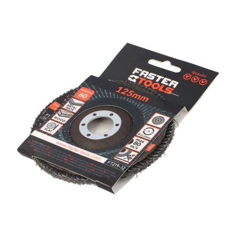 Disc lamelar INOX 125mm P60 Faster Tools [1]