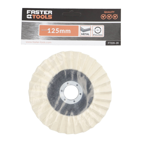 Disc pasla lamelar pentru lustruit 120x10x22.23mm Faster Tools [4]
